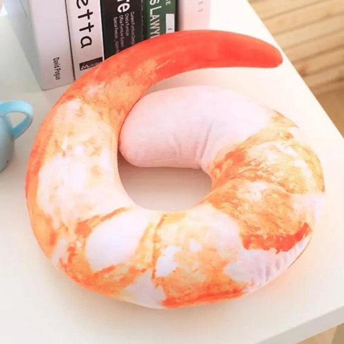 Fun U-Shaped Shrimp Plushies