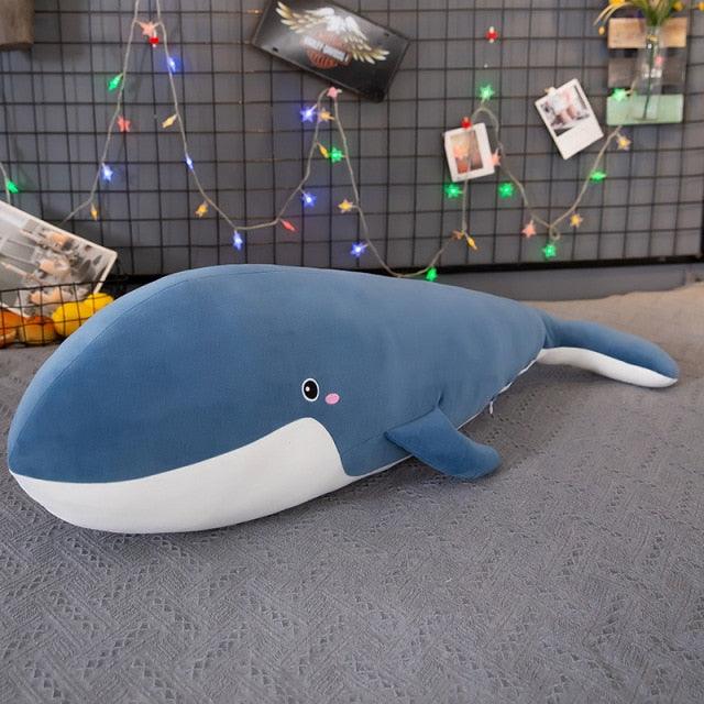 Jouet baleine géant en peluche