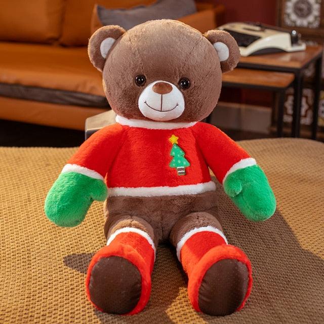Christmas gift Teddy bear with clothes