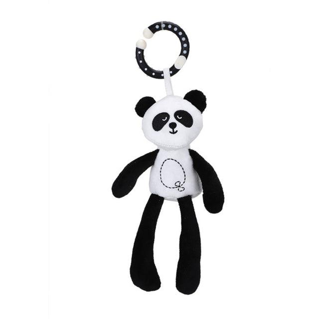 Plush animals with hanging rings