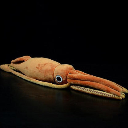 Jouets peluche animaux marins réalistes avec homard, fugu, thon, crabe, etc.