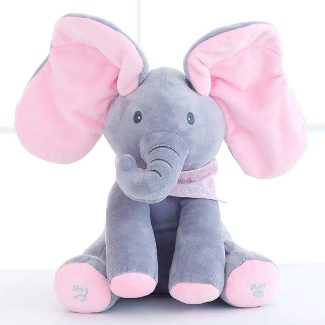 Electric Pet Elephant Robot Toys, Ears Move Music Baby Animal