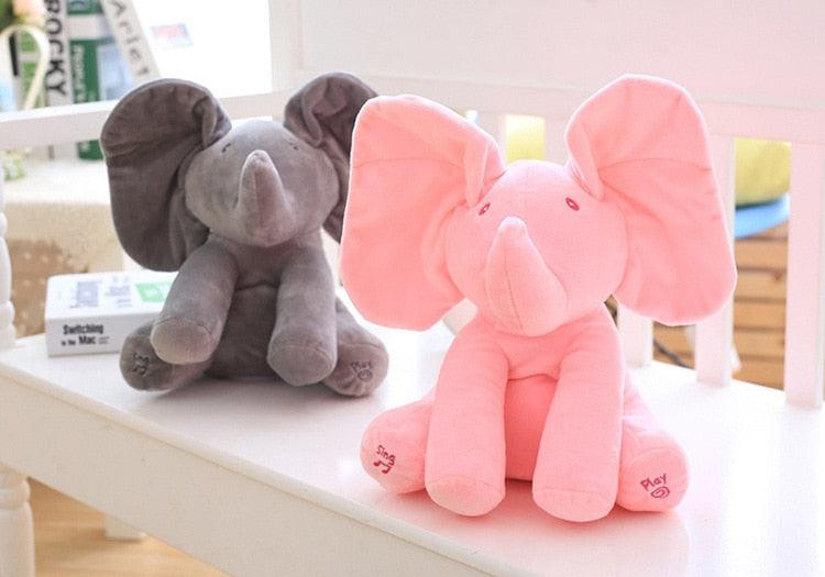 Electric Pet Elephant Robot Toys, Ears Move Music Baby Animal