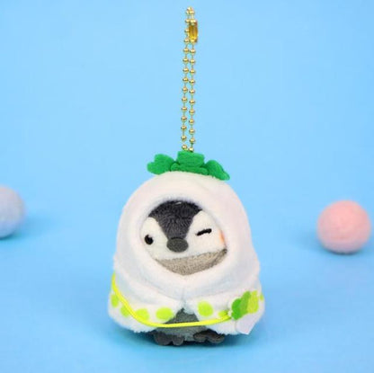 Kawaii Penguin Plush Keychain