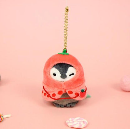 Kawaii Penguin Plush Keychain