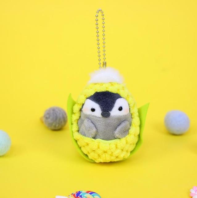 Kawaii Penguin Plush Keychain