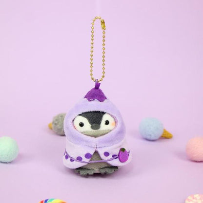 Kawaii Penguin Plush Keychain