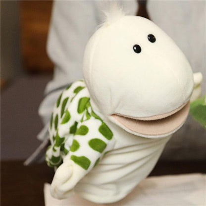 10.6" doll Educational animals with hand puppets and fabric toys