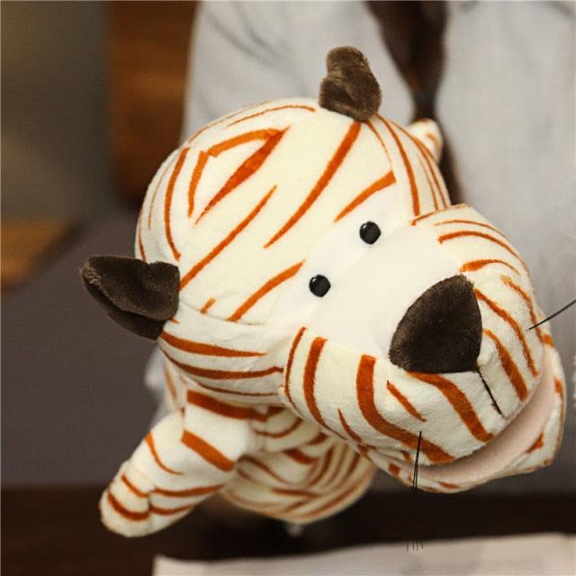 10.6" doll Educational animals with hand puppets and fabric toys