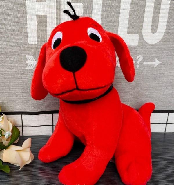 Peluche cheap chien rouge