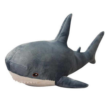 Jouet peluche animal géant requin en oreiller