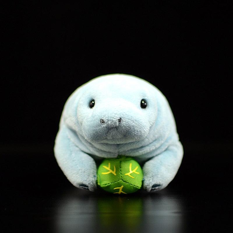 Peluche Manatee réaliste 4" (4,5 cm)