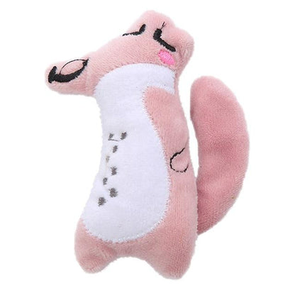 Plush Dog and Cat Toy with Agility Wand