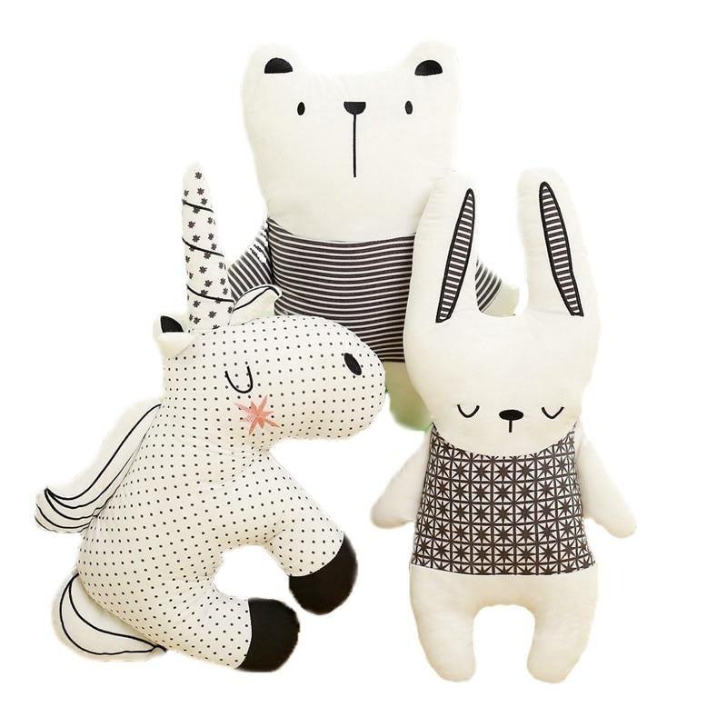 Oreillers en coton lapin