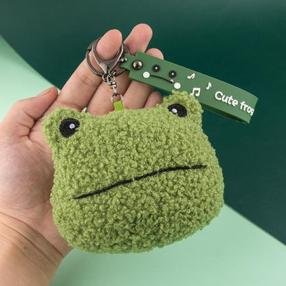 Porte-clés mini grenouille Kawaii Plushie