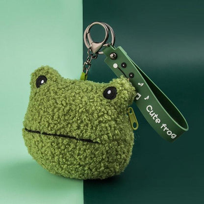 Porte-clés mini grenouille Kawaii Plushie