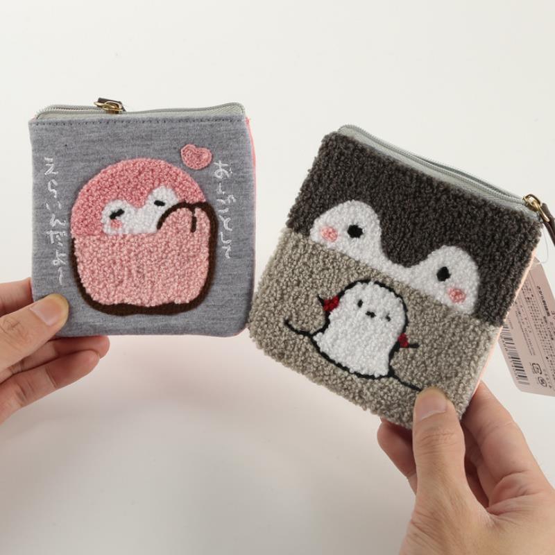 Porte-monnaie pingouin super kawaii