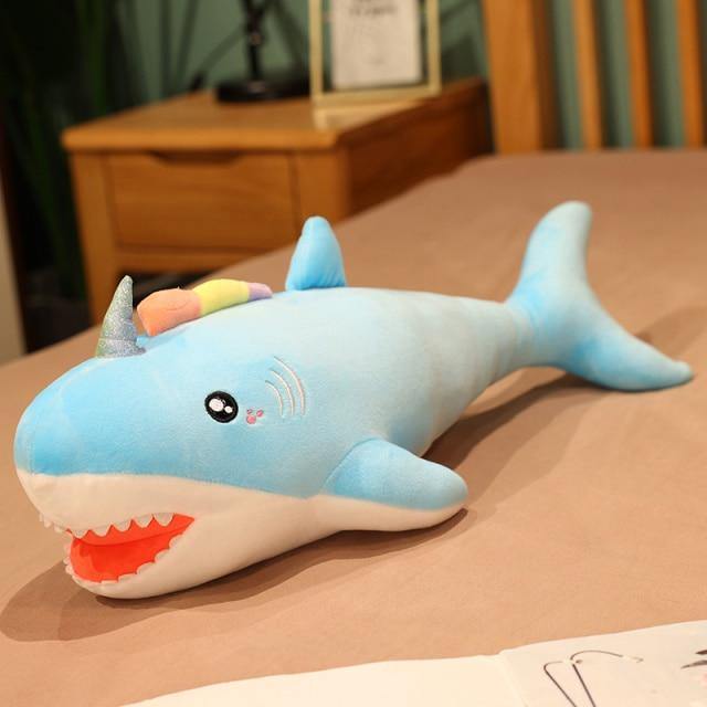 13" - 37" Creative and Fun Unicorn Shark Plush Toy