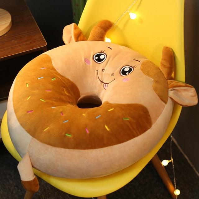 Kawaii Animal Cartoon Donut Soft Toys