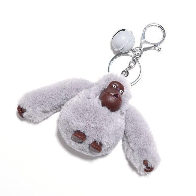 Nouveau porte-clés Gorille en peluche