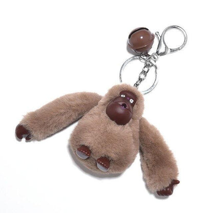 Nouveau porte-clés Gorille en peluche