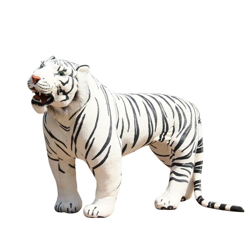 Jouet Peluche Tigre Géant de Simulation 43" / 110 CM