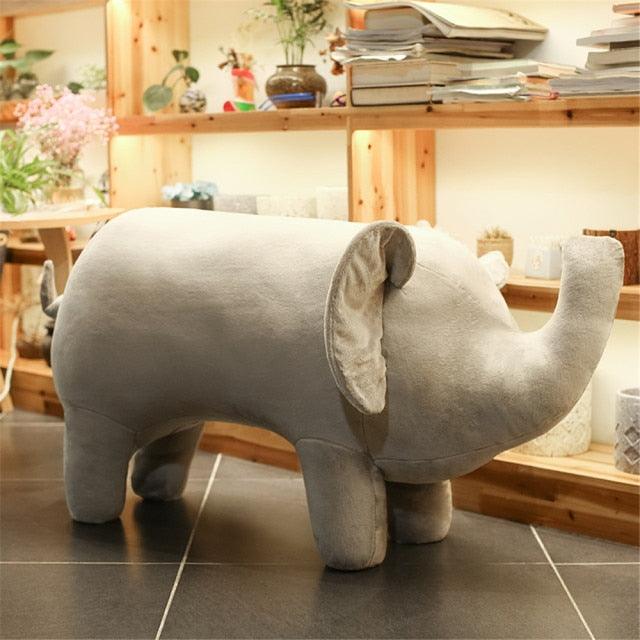 51'' Realistic Plush Giant Simulation Elephant Plush Toy