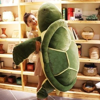 Mignonne Tortue Géante en Peluche Poupée Douce 59"