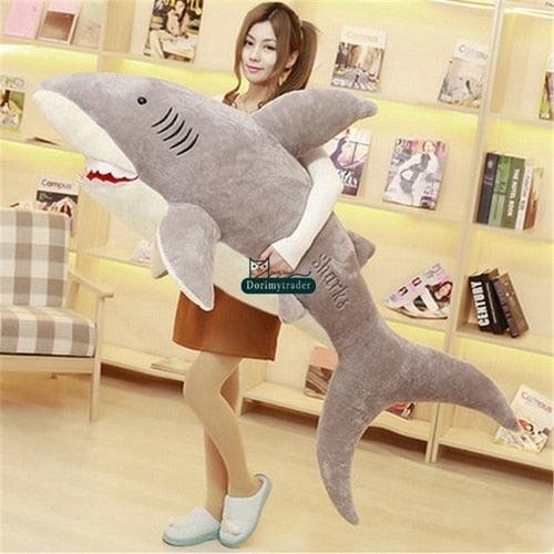 Super Jumbo Giant Shark Plush Doll for Children