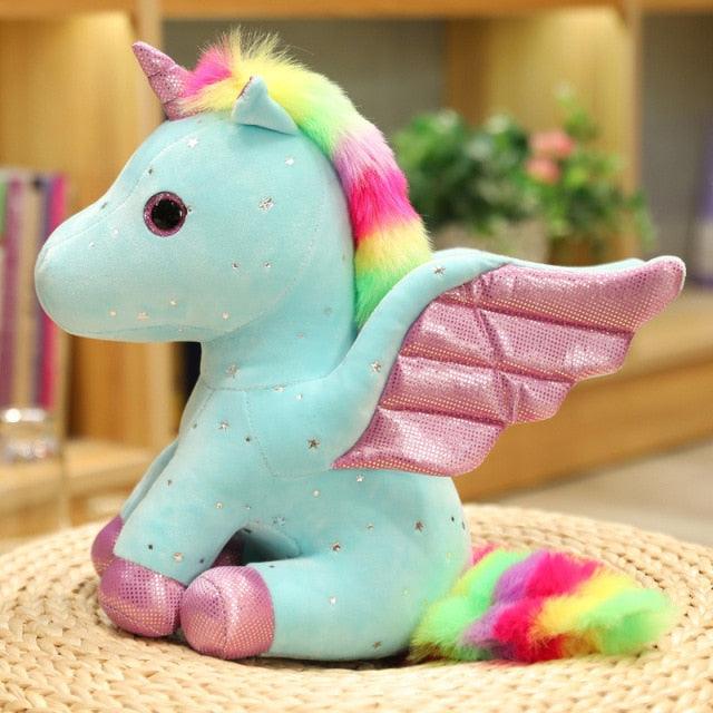 Angel Unicorn Cartoon Key Chain Plush Toys