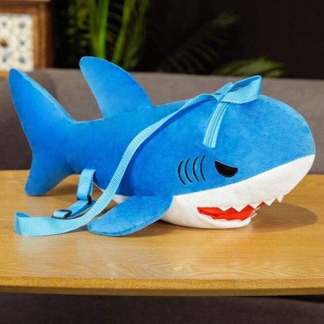 Super Cool Shark Plush Backpack