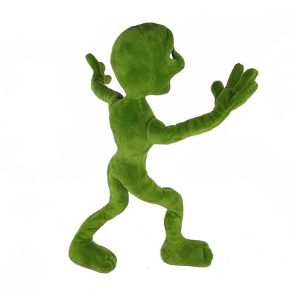 16.5" Dame Tu Cosita Green Dancing Alien Frog Plushie Toy