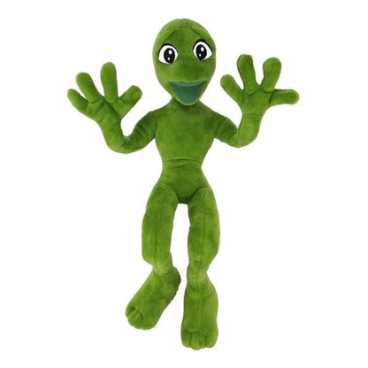 16.5" Dame Tu Cosita Green Dancing Alien Frog Plushie Toy