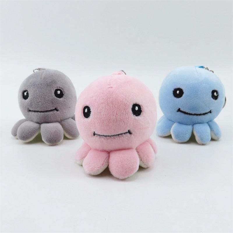 2.4" Cute Octopus Animal Plushie Small Pendant Backpack Hanging Toys