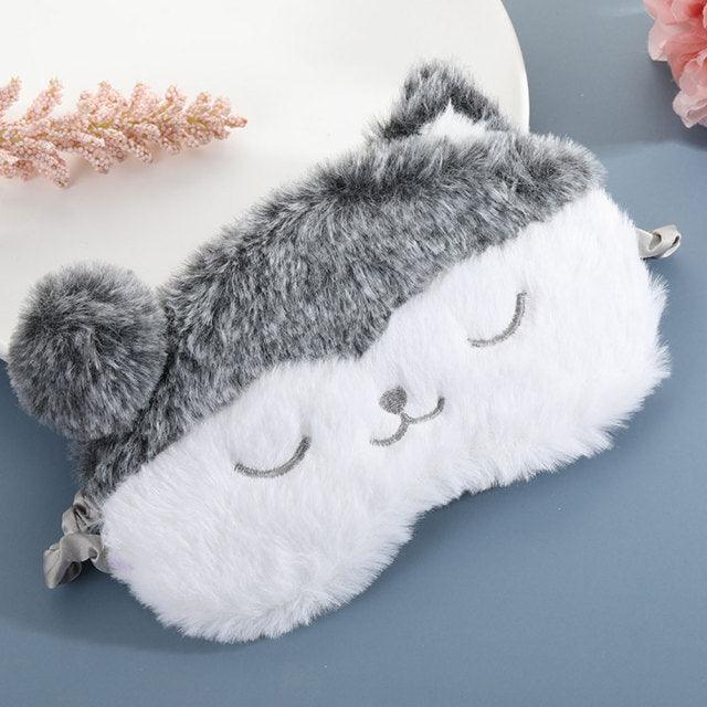 Kawaii Animal Sleep Eye Mask (5 Styles)