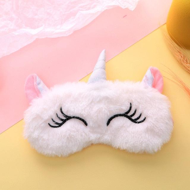 Unicorn Plush Sleep Mask, Great for Gifts for All Ages