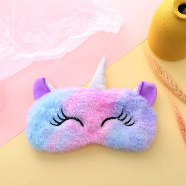 Unicorn Plush Sleep Mask, Great for Gifts for All Ages