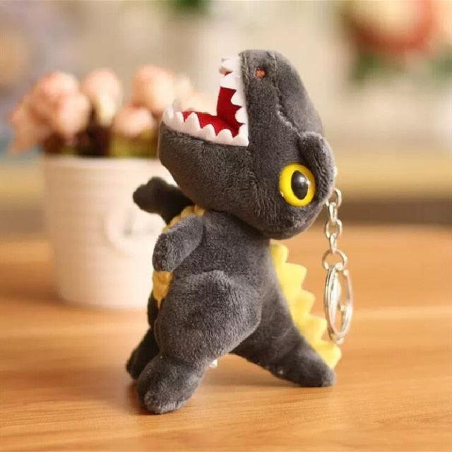 High quality Dinosaur plush keychain