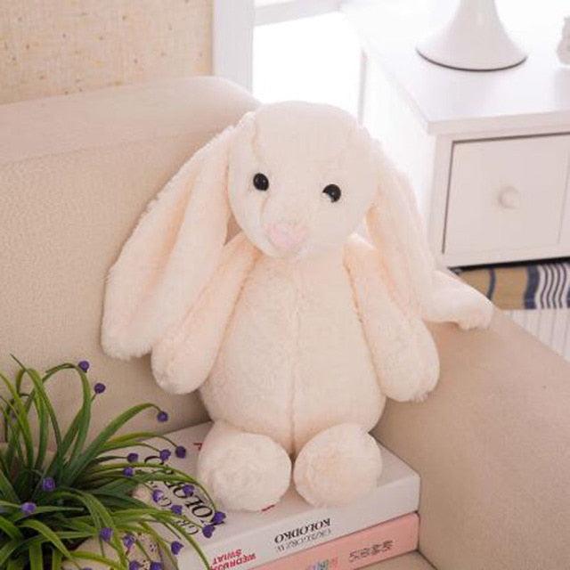 9.5" Kawaii Mini Big-ear soft stuffed Rabbits Plushie Fluffy Toys