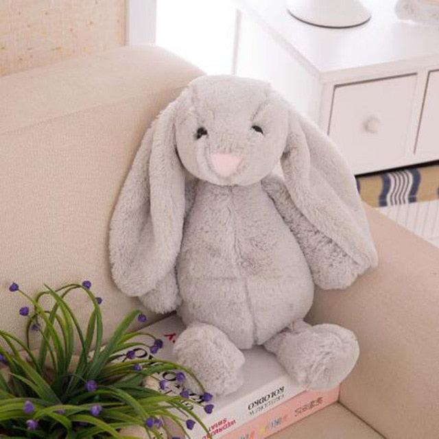 9.5" Kawaii Mini Big-ear soft stuffed Rabbits Plushie Fluffy Toys