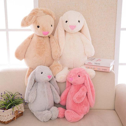 9.5" Kawaii Mini Big-ear soft stuffed Rabbits Plushie Fluffy Toys