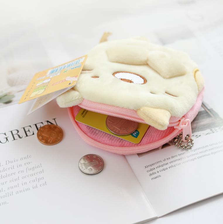 Sumikko Gurashi Plush Doll with Coin Purse and Pendant