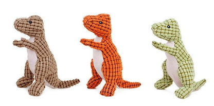 Jouet Dinosaur Shape Interactive Chew Bite Catch Squeaker Toys