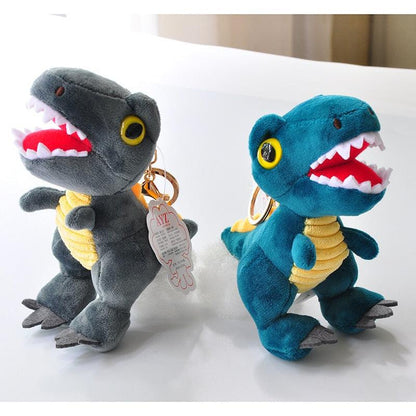 Porte-clés peluche petit dinosaure T-Rex