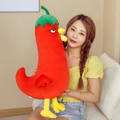 Creative Chicken Shape Plush Pillow