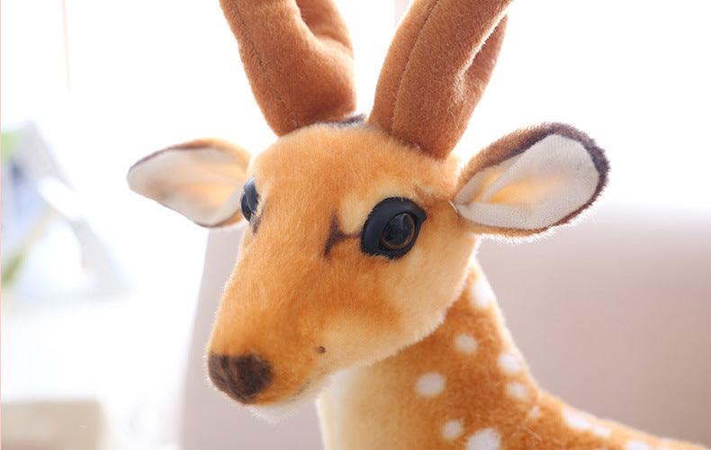 Giant Reindeer Plush Toy, Realistic Reindeer Plush Animals