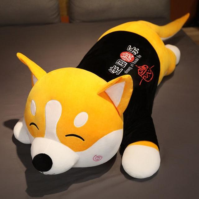 Jouet peluche gigantesque Shiba Inu Dogecoin Dog Sleeping Cushion 31"-48"- Jouet peluche