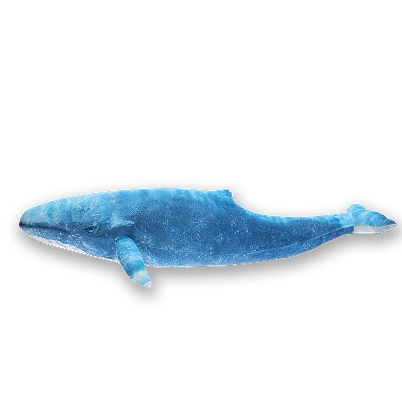 Jouets en peluche 21"-27" Baleine bleue réaliste et brillante