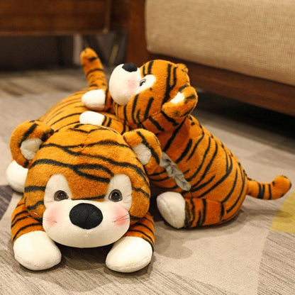 Peluche Super Kawaii Tigre Couché