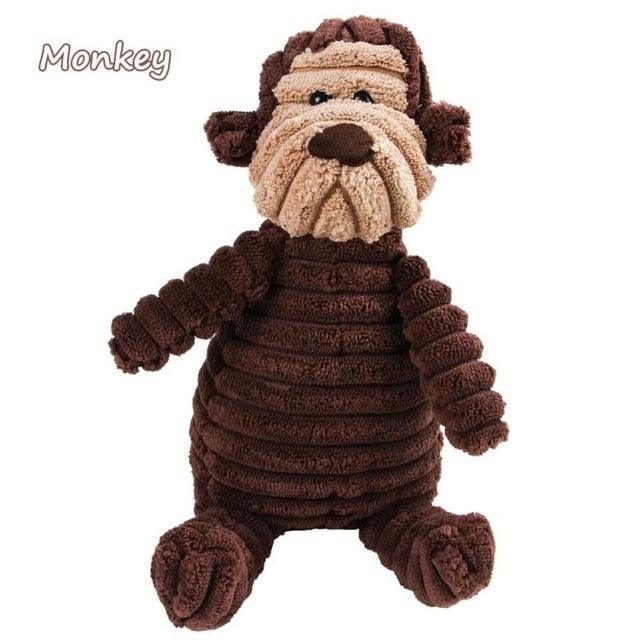 Corduroy Plush Dog Toys